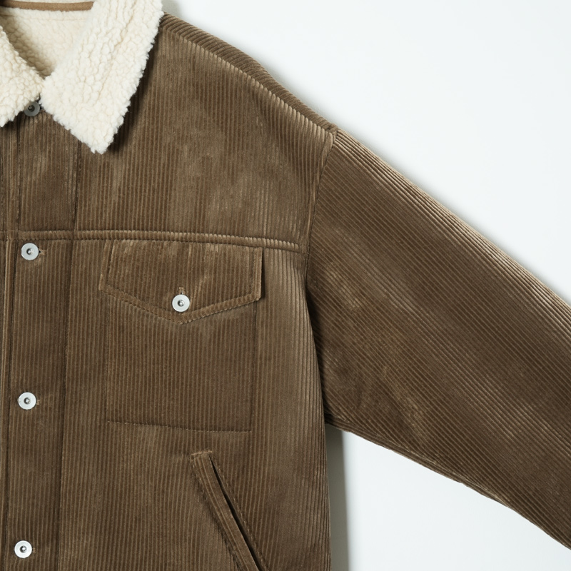 Fresh Service(եå奵ӥ) SHERPA CORDUROY RANCH JACKET