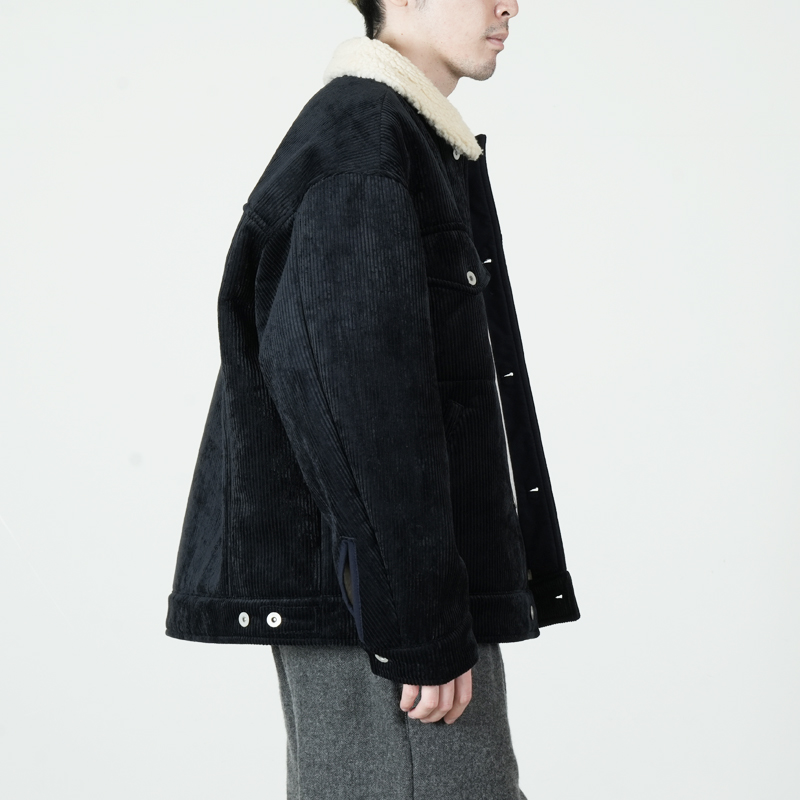 Fresh Service(եå奵ӥ) SHERPA CORDUROY RANCH JACKET