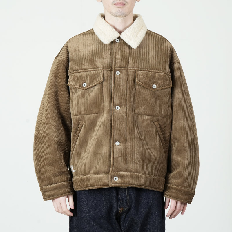 Fresh Service(եå奵ӥ) SHERPA CORDUROY RANCH JACKET