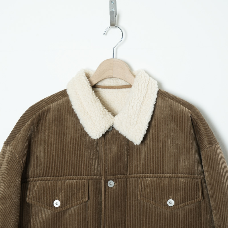 Fresh Service(եå奵ӥ) SHERPA CORDUROY RANCH JACKET