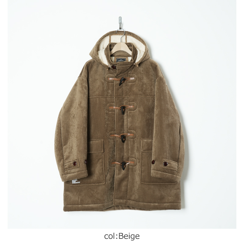 Fresh Service(եå奵ӥ) SHERPA CORDUROY DUFFLE COAT