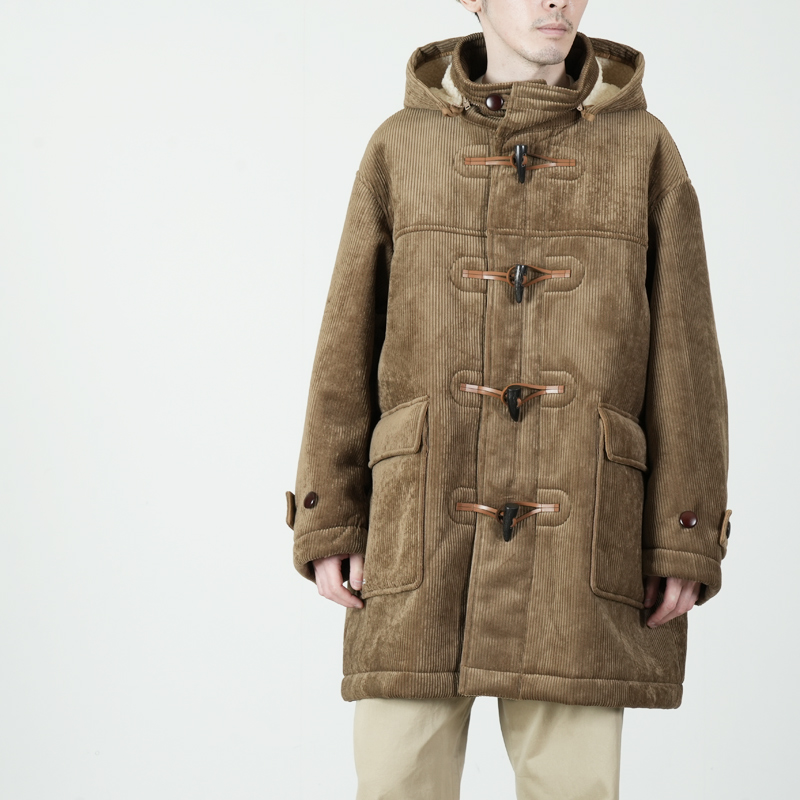 Fresh Service(եå奵ӥ) SHERPA CORDUROY DUFFLE COAT