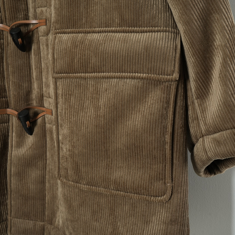 Fresh Service(եå奵ӥ) SHERPA CORDUROY DUFFLE COAT
