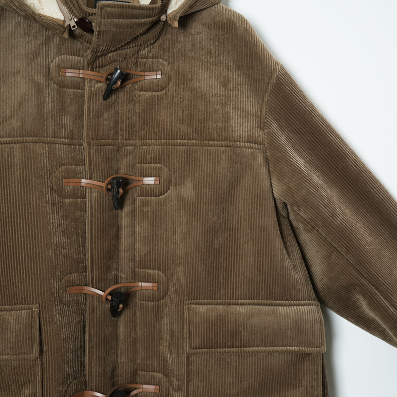 Fresh Service(եå奵ӥ) SHERPA CORDUROY DUFFLE COAT