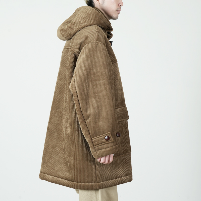 Fresh Service(եå奵ӥ) SHERPA CORDUROY DUFFLE COAT