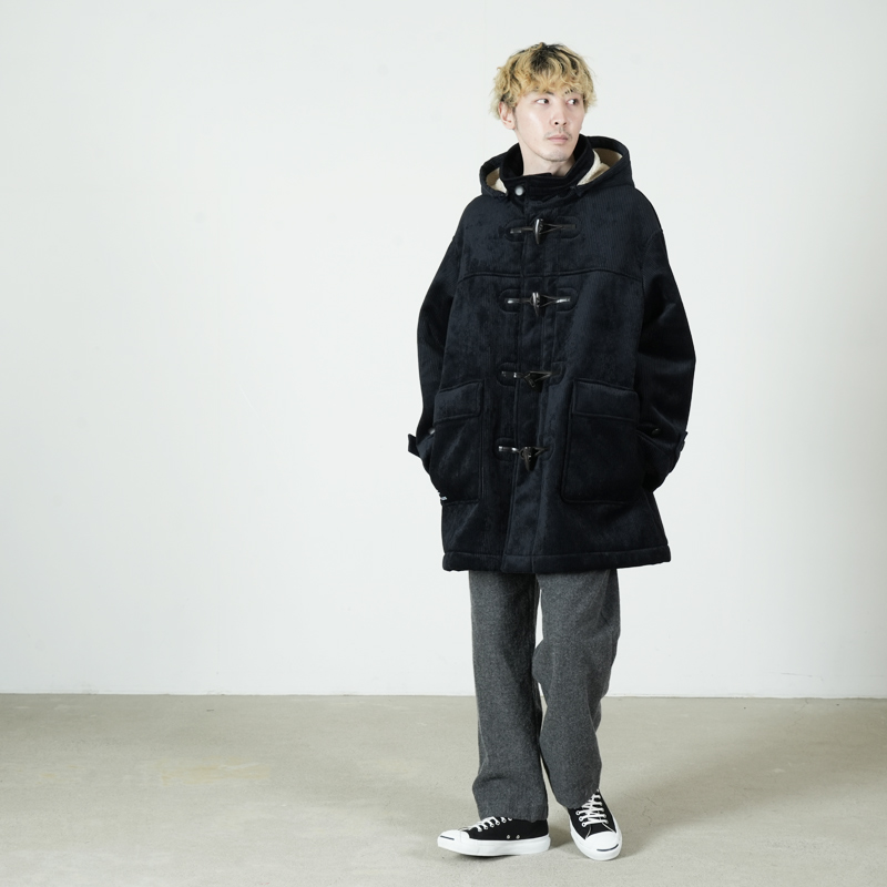 Fresh Service(եå奵ӥ) SHERPA CORDUROY DUFFLE COAT