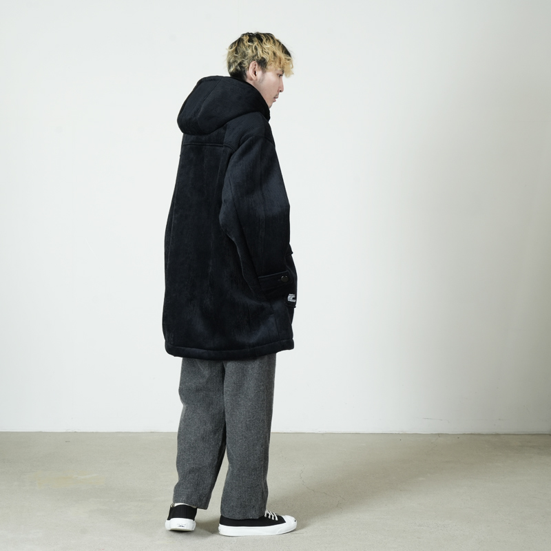 Fresh Service(եå奵ӥ) SHERPA CORDUROY DUFFLE COAT