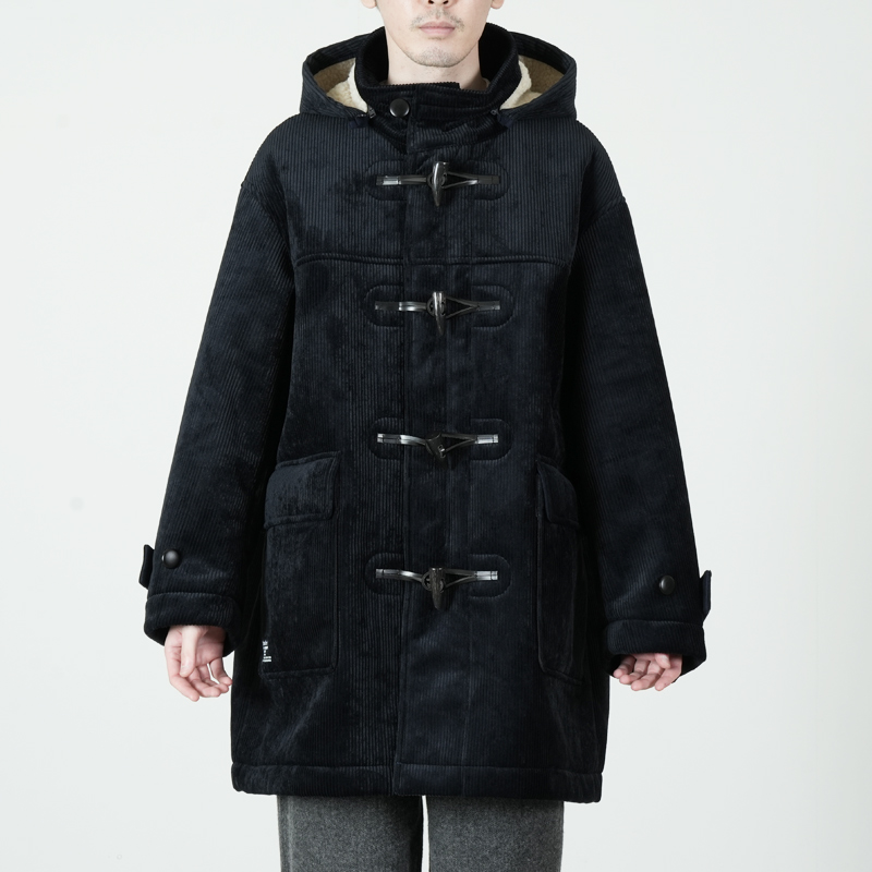 Fresh Service(եå奵ӥ) SHERPA CORDUROY DUFFLE COAT