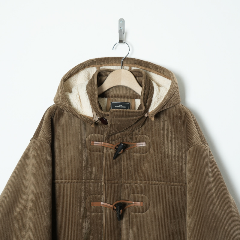 Fresh Service(եå奵ӥ) SHERPA CORDUROY DUFFLE COAT