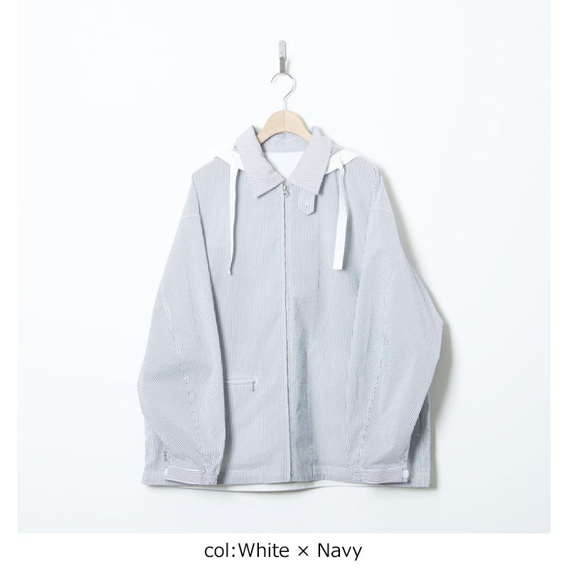 Fresh Service(�ե�å��奵���ӥ�) SEERSUCKER MARINE JACKET