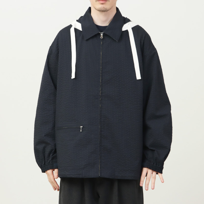 Fresh Service(�ե�å��奵���ӥ�) SEERSUCKER MARINE JACKET