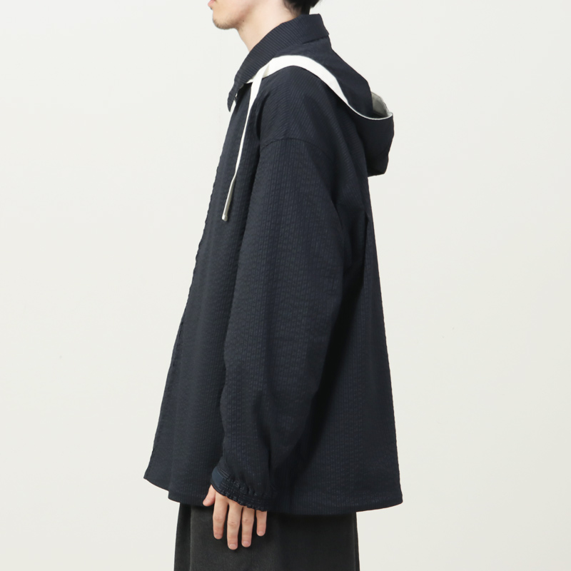 Fresh Service(�ե�å��奵���ӥ�) SEERSUCKER MARINE JACKET