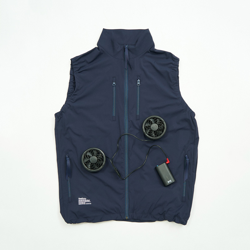 フレッシュサービスfresh Service 空調服ベスト Fresh Service (フレッシュサービス) AIR COOLING VEST_Ver.2.0