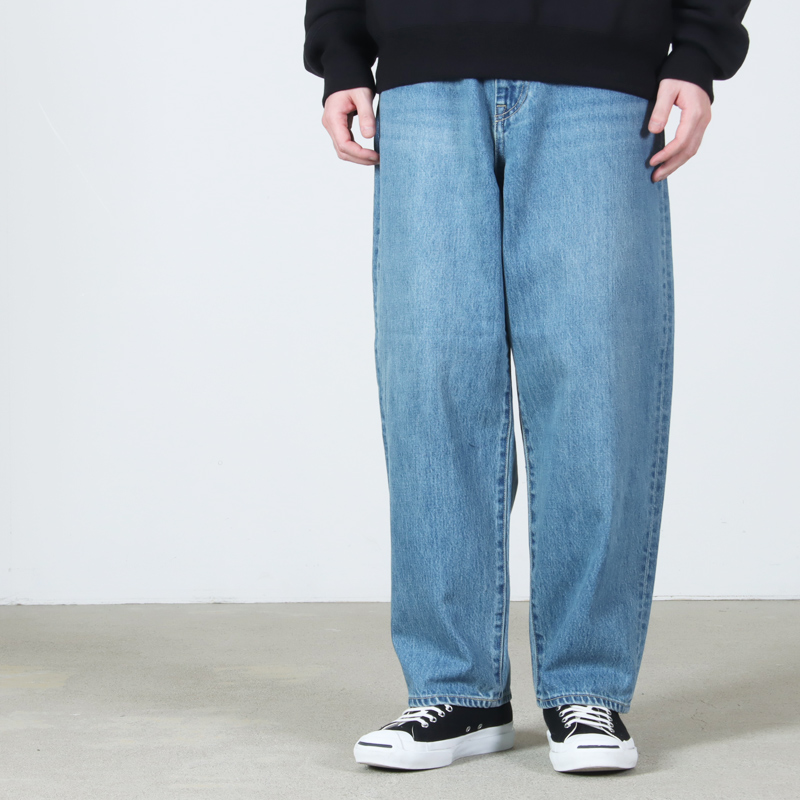 Fresh Service(�ե�å��奵���ӥ�) CORPORATE DENIM FIVE POCKET PANTS