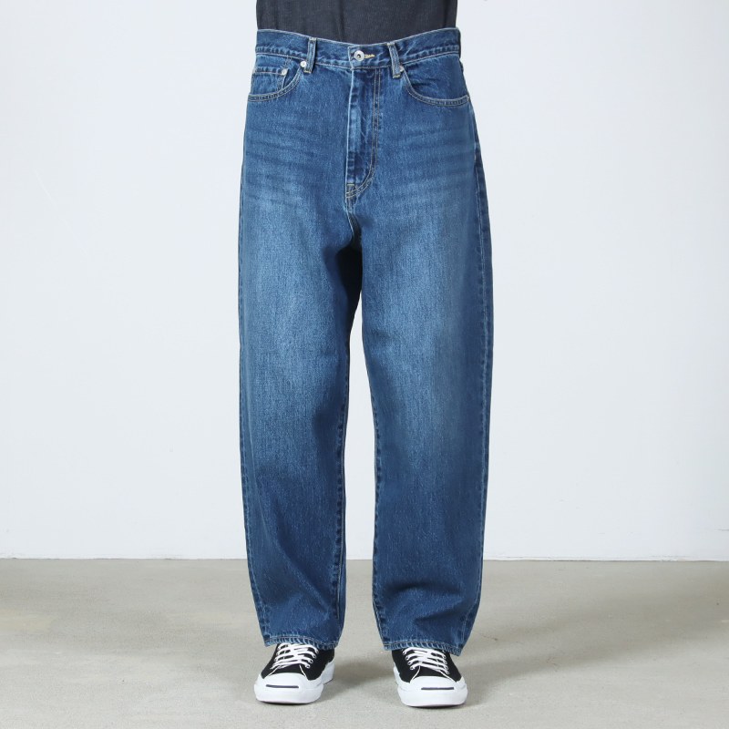 Fresh Service(�ե�å��奵���ӥ�) CORPORATE DENIM FIVE POCKET PANTS