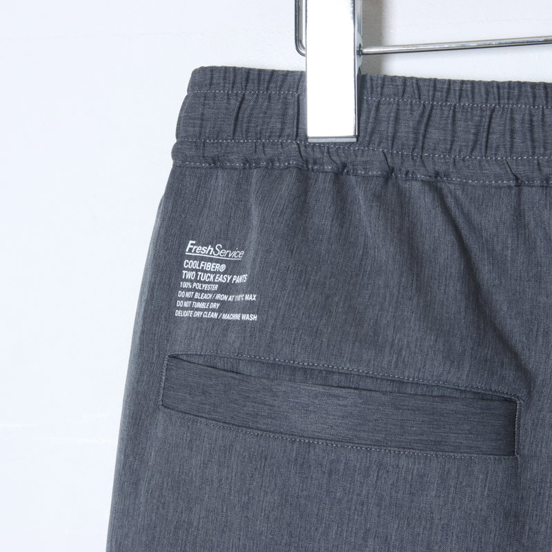 Fresh Service(�ե�å��奵���ӥ�) COOLFIBER TWO TUCK EASY PANTS