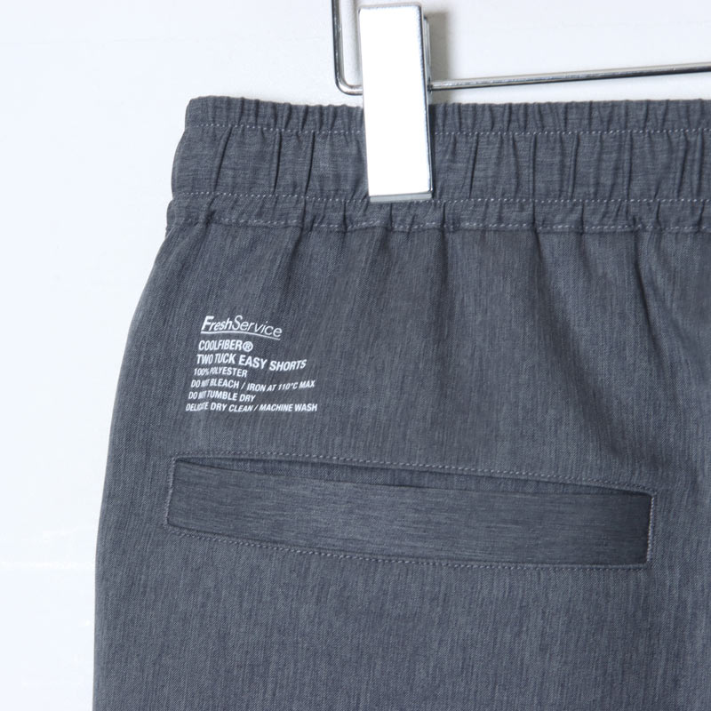 Fresh Service(�ե�å��奵���ӥ�) COOLFIBER TWO TUCK EASY SHORTS