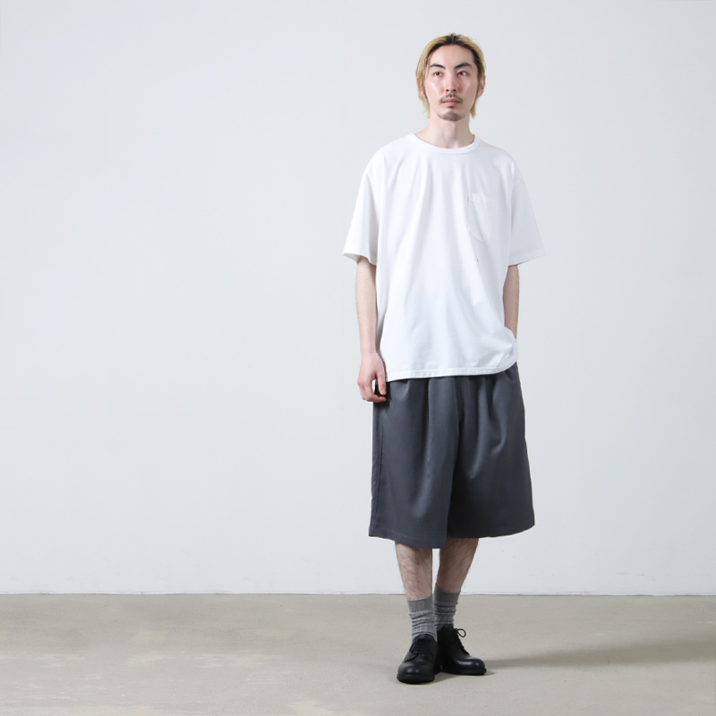 Fresh Service (フレッシュサービス) COOLFIBER TWO TUCK EASY SHORTS