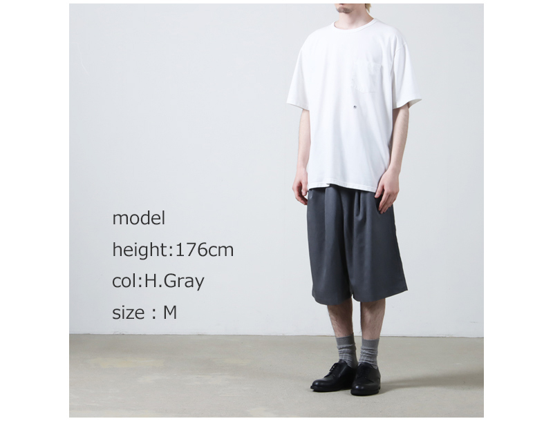 Fresh Service(�ե�å��奵���ӥ�) COOLFIBER TWO TUCK EASY SHORTS