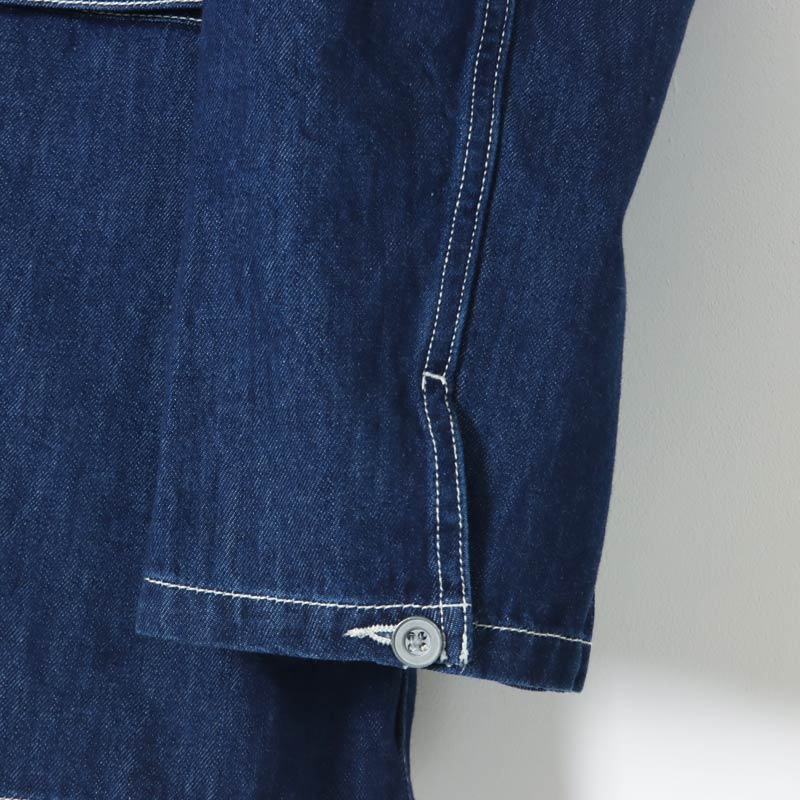 Fresh Service(�ե�å��奵���ӥ�) DENIM PULLOVER SHIRT