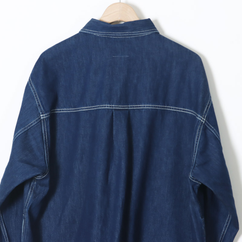 Fresh Service(�ե�å��奵���ӥ�) DENIM PULLOVER SHIRT