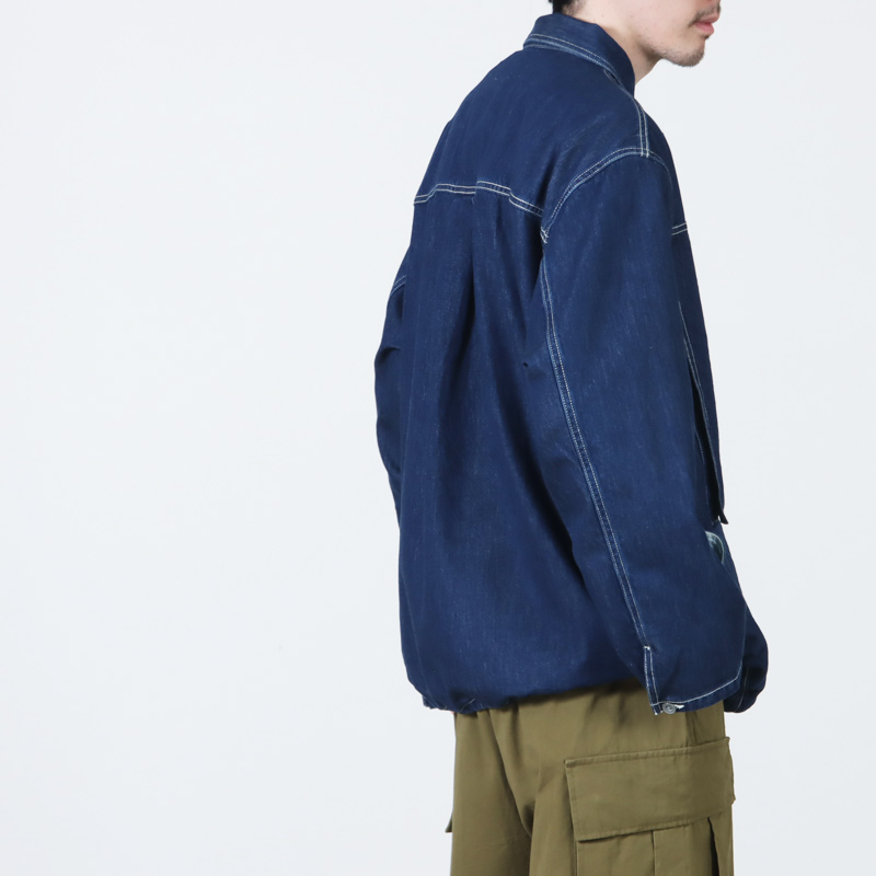 Fresh Service(�ե�å��奵���ӥ�) DENIM PULLOVER SHIRT