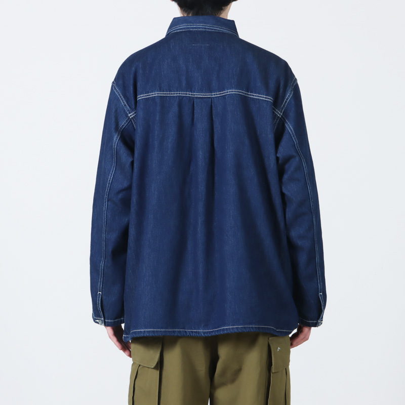 Fresh Service(�ե�å��奵���ӥ�) DENIM PULLOVER SHIRT