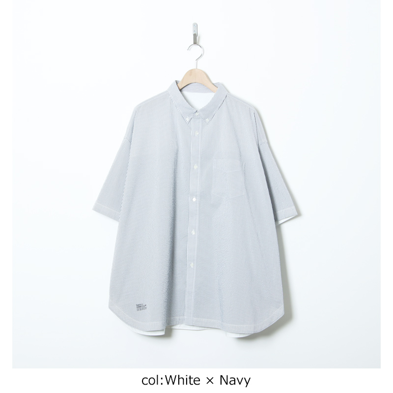Fresh Service(�ե�å��奵���ӥ�) SEERSUCKER S/S B.D SHIRT