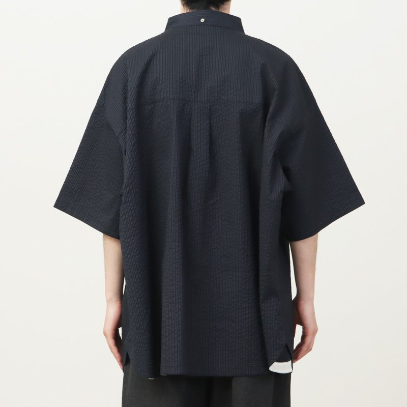 Fresh Service(�ե�å��奵���ӥ�) SEERSUCKER S/S B.D SHIRT