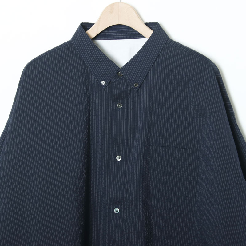 Fresh Service(�ե�å��奵���ӥ�) SEERSUCKER S/S B.D SHIRT