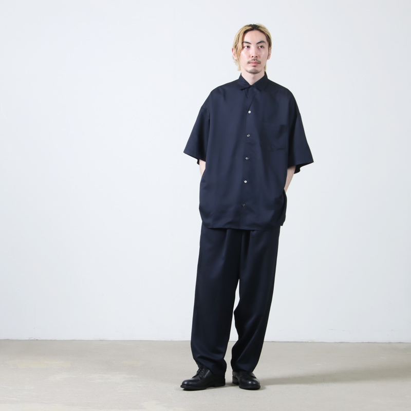 Fresh Service(�ե�å��奵���ӥ�) COOLFIBER OPEN COLLAR S/S SHIRT