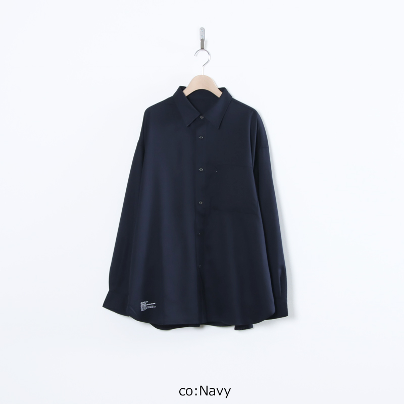 Fresh Service(�ե�å��奵���ӥ�) COOLFIBER UTILITY REGULAR COLLAR SHIRT