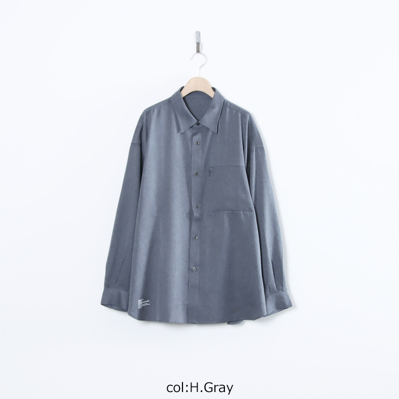 Fresh Service(�ե�å��奵���ӥ�) COOLFIBER UTILITY REGULAR COLLAR SHIRT