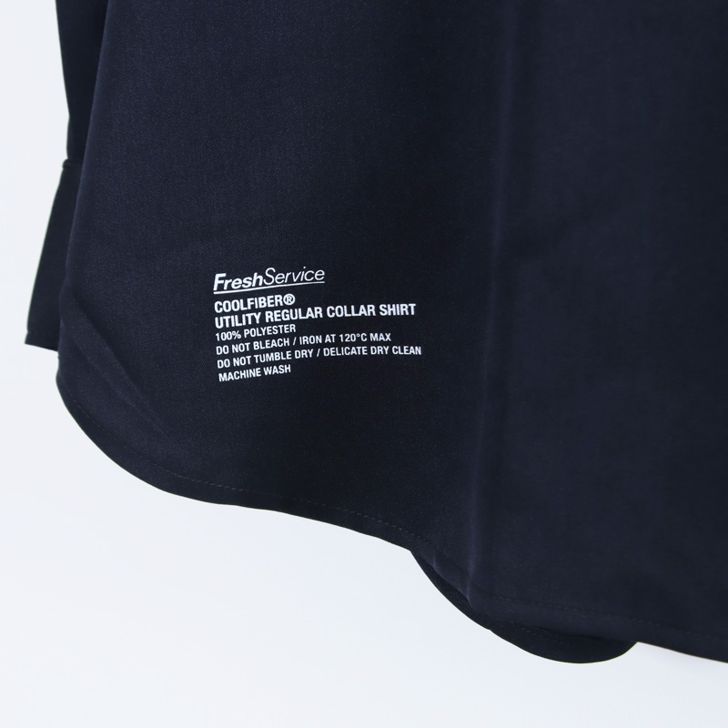 Fresh Service(�ե�å��奵���ӥ�) COOLFIBER UTILITY REGULAR COLLAR SHIRT