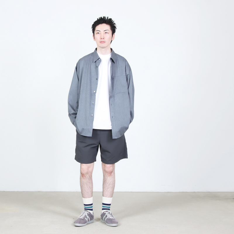 Fresh Service(�ե�å��奵���ӥ�) COOLFIBER UTILITY REGULAR COLLAR SHIRT