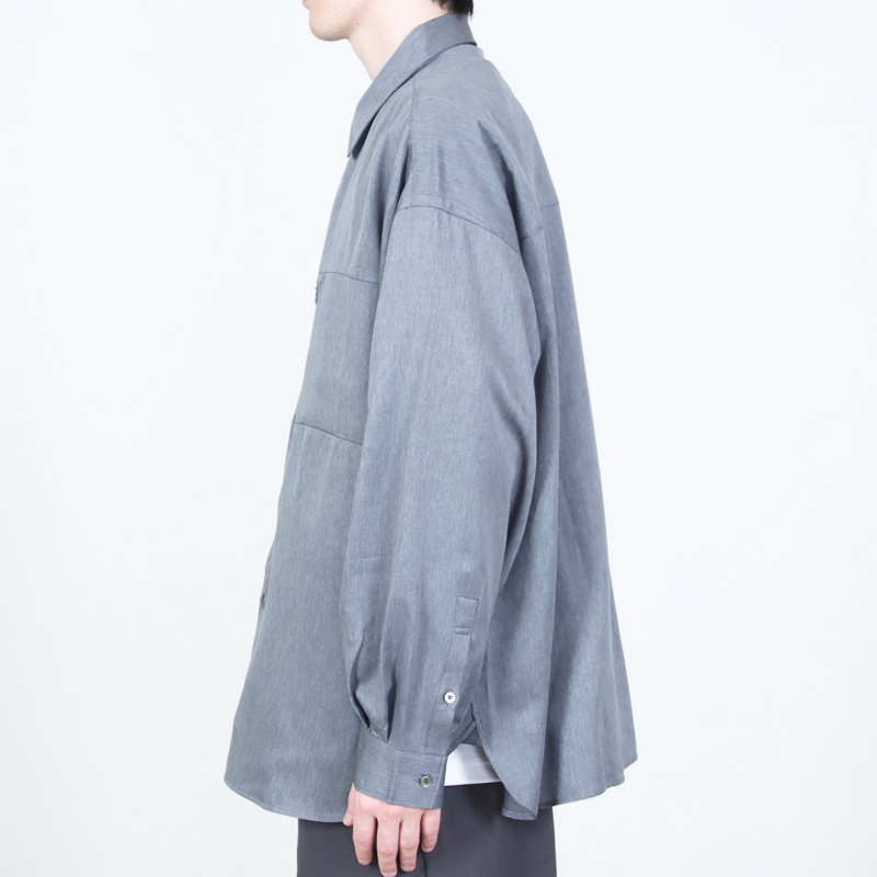 Fresh Service(�ե�å��奵���ӥ�) COOLFIBER UTILITY REGULAR COLLAR SHIRT