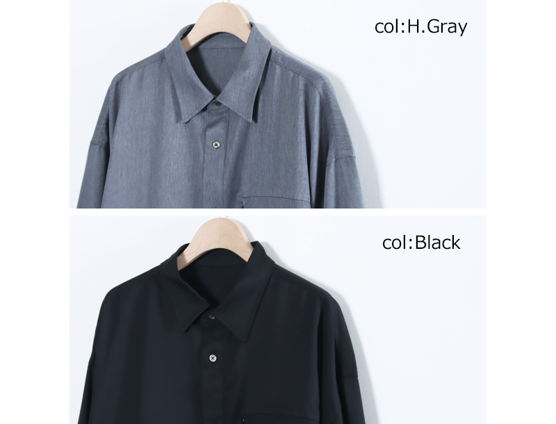 Fresh Service(�ե�å��奵���ӥ�) COOLFIBER UTILITY REGULAR COLLAR SHIRT