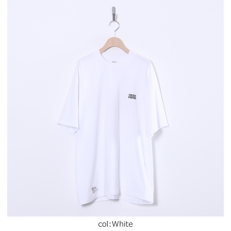 Fresh Service(�ե�å��奵���ӥ�) FRIEND EDITIONS CORPORATE S/S TEE BLAST LOGO