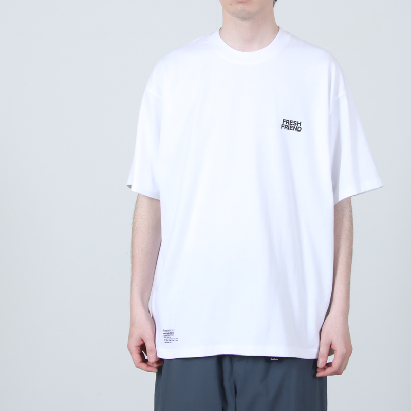 Fresh Service(�ե�å��奵���ӥ�) FRIEND EDITIONS CORPORATE S/S TEE BLAST LOGO