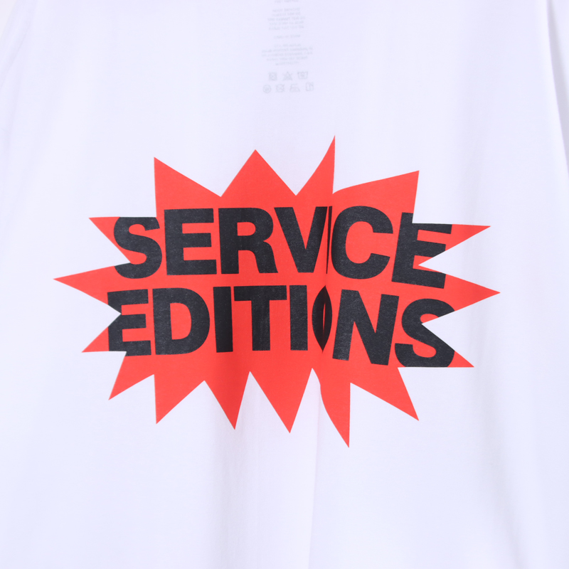 Fresh Service(�ե�å��奵���ӥ�) FRIEND EDITIONS CORPORATE S/S TEE BLAST LOGO