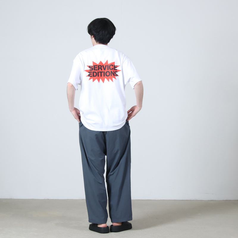 Fresh Service(�ե�å��奵���ӥ�) FRIEND EDITIONS CORPORATE S/S TEE BLAST LOGO