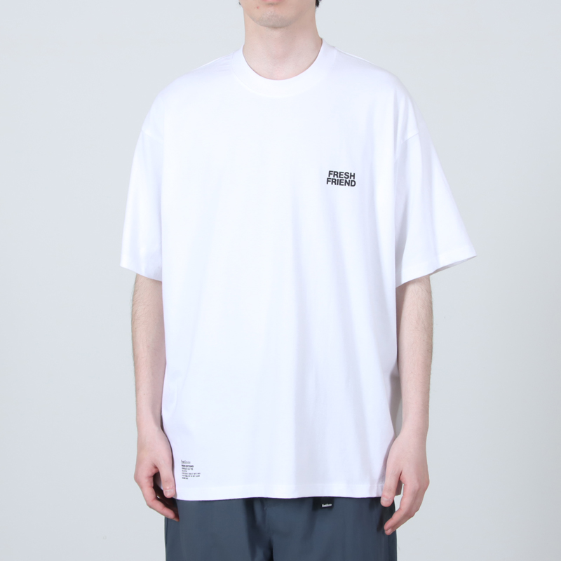 Fresh Service(�ե�å��奵���ӥ�) FRIEND EDITIONS CORPORATE S/S TEE BLAST LOGO