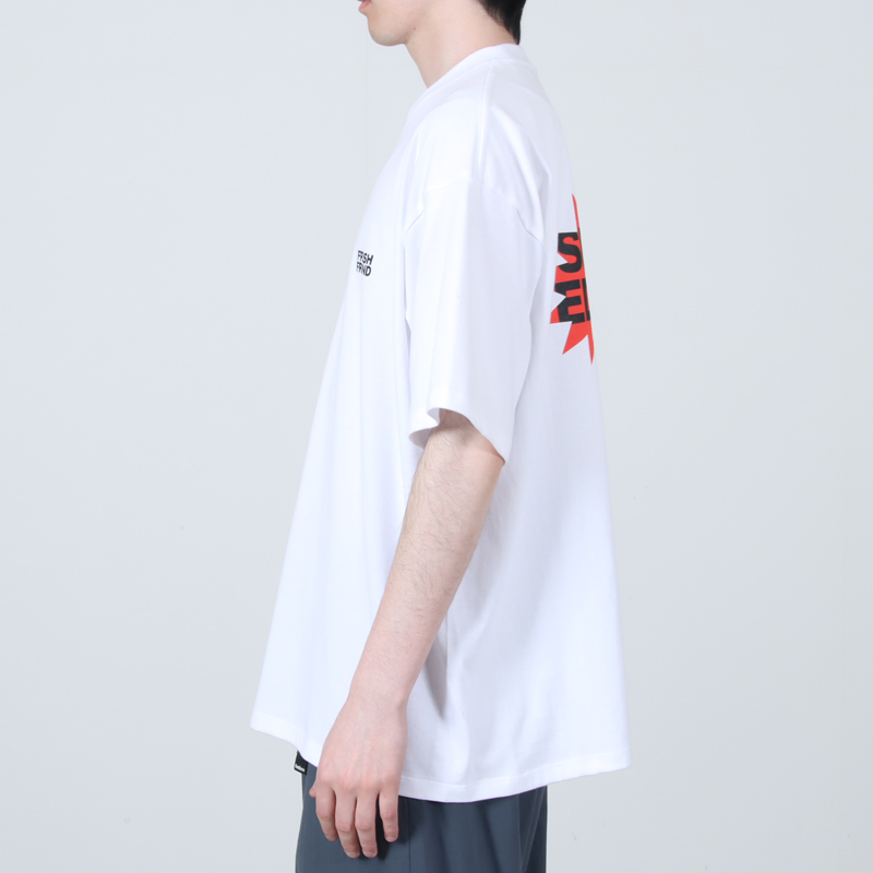 Fresh Service(�ե�å��奵���ӥ�) FRIEND EDITIONS CORPORATE S/S TEE BLAST LOGO
