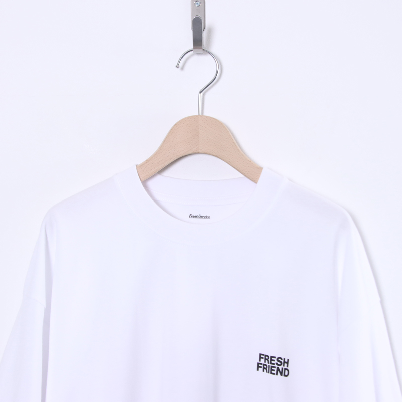 Fresh Service(�ե�å��奵���ӥ�) FRIEND EDITIONS CORPORATE S/S TEE BLAST LOGO