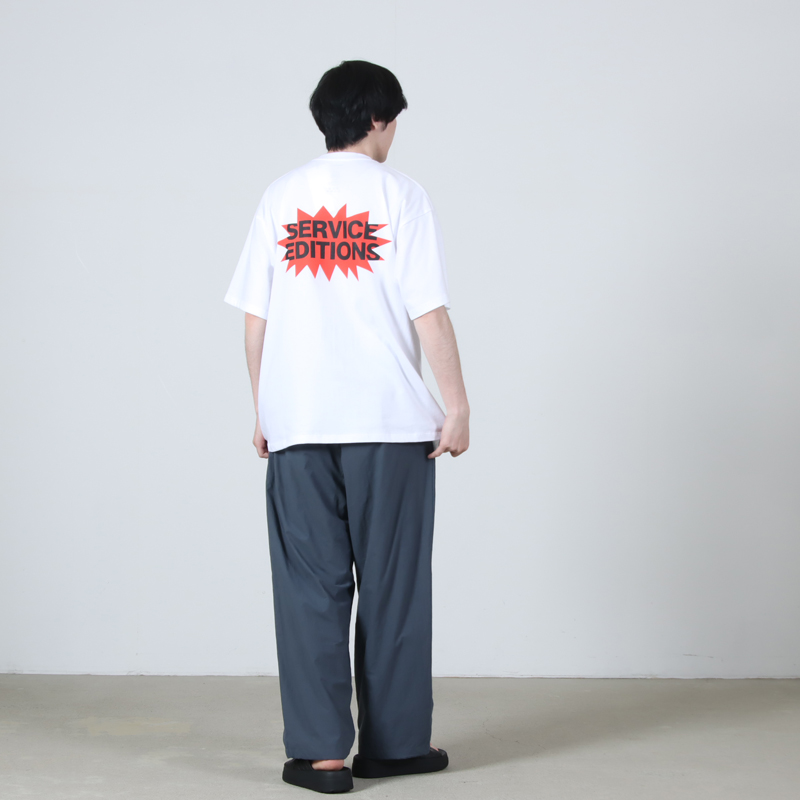 Fresh Service(�ե�å��奵���ӥ�) FRIEND EDITIONS CORPORATE S/S TEE BLAST LOGO