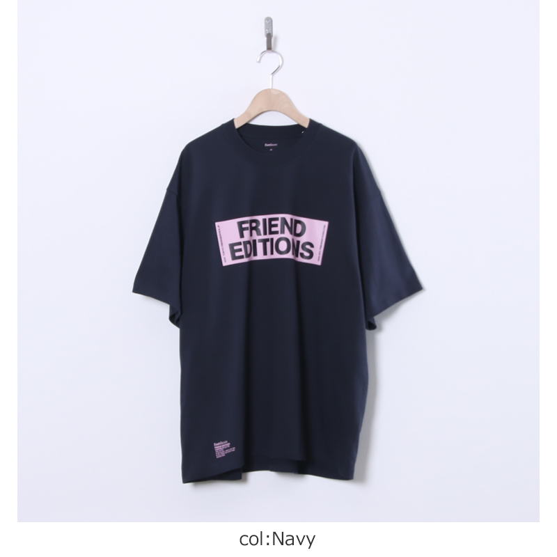 Fresh Service(�ե�å��奵���ӥ�) FRIEND EDITIONS CORPORATE S/S TEE STICKER