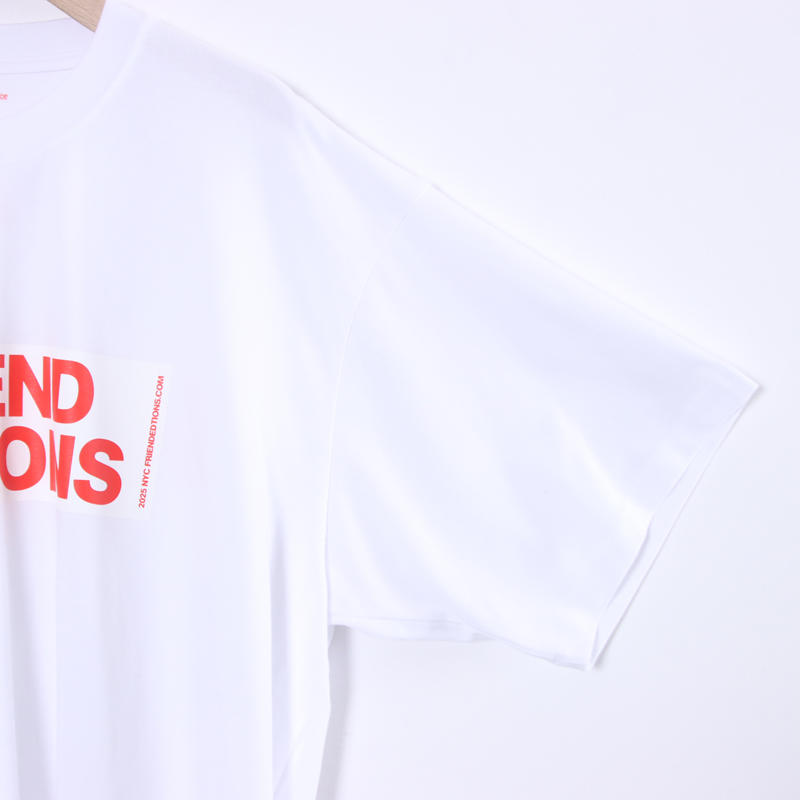 Fresh Service(�ե�å��奵���ӥ�) FRIEND EDITIONS CORPORATE S/S TEE STICKER