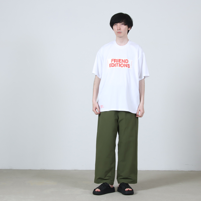 Fresh Service(�ե�å��奵���ӥ�) FRIEND EDITIONS CORPORATE S/S TEE STICKER