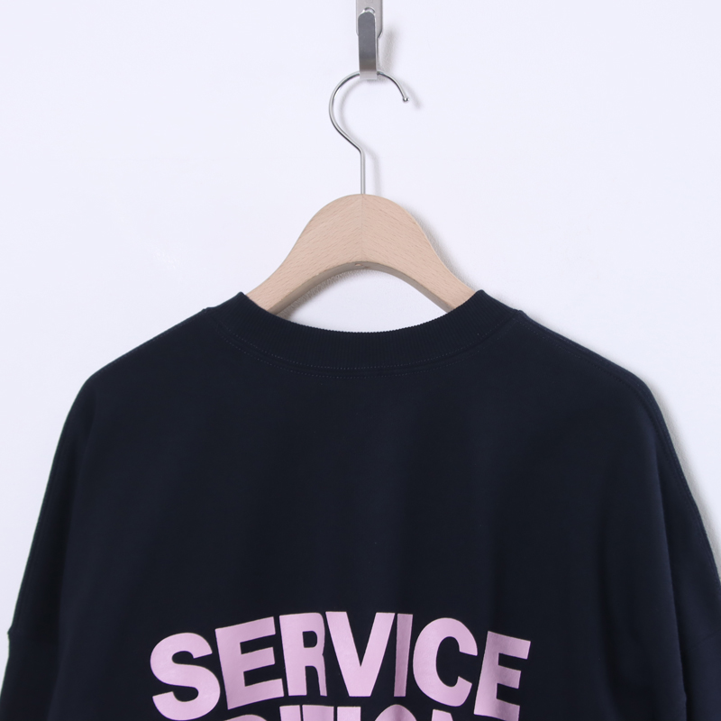 Fresh Service(�ե�å��奵���ӥ�) FRIEND EDITIONS LIGHT OZ CREW NECK SWEATER