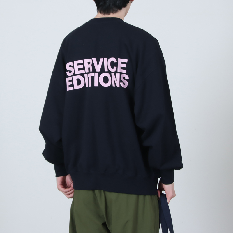 Fresh Service(�ե�å��奵���ӥ�) FRIEND EDITIONS LIGHT OZ CREW NECK SWEATER